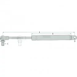 MUELLE DE GAS