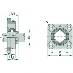 PALIER UCF205