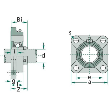 CUSCINETTO UCF212