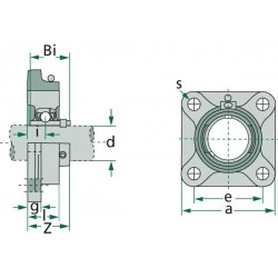 CUSCINETTO UCF305
