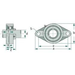 RODAMIENTO UCFL210