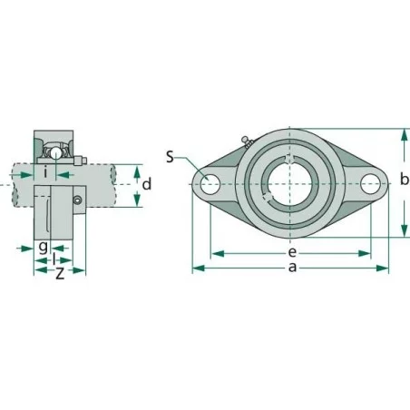 PALIER UCFL212