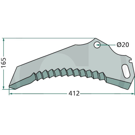 COLTELLO DA VASO