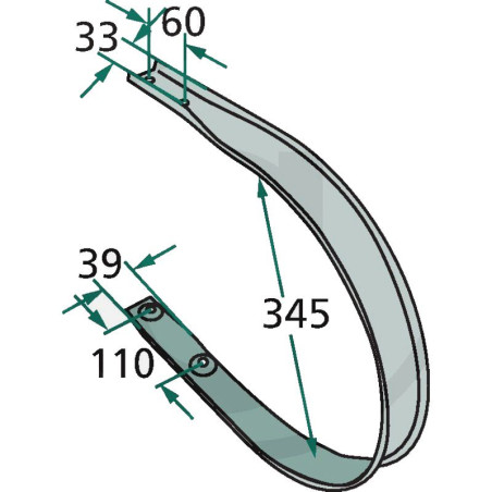 KRONE EXTERNAL SCRAPER