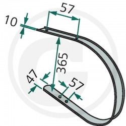 JOHN DEERE SCRAPER