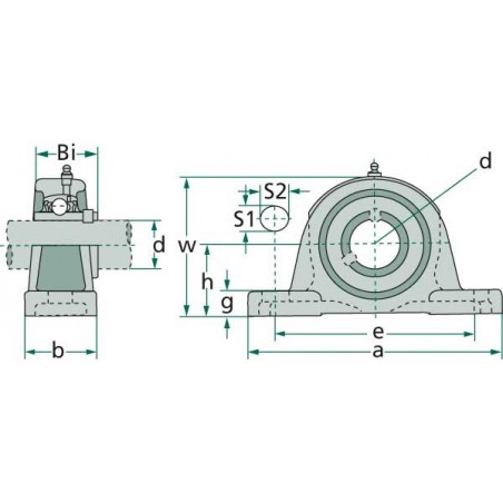 PALIER UCP214