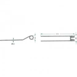 DENT PIROUETTE D'ANDAINEUSE 