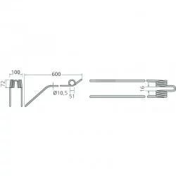 DENT PIROUETTE D'ANDAINEUSE
