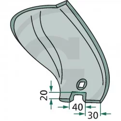 VERSOIR LATERAL GAUCHE