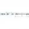 BARRE DE POUSSEE CHAPPE/ROTULE FILEATAGE 36 X 3 MM   640/860 MM CAT.2