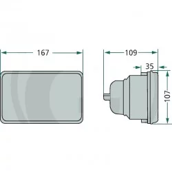 MAIN HEADLIGHT LENS (RIGHT AND LEFT)