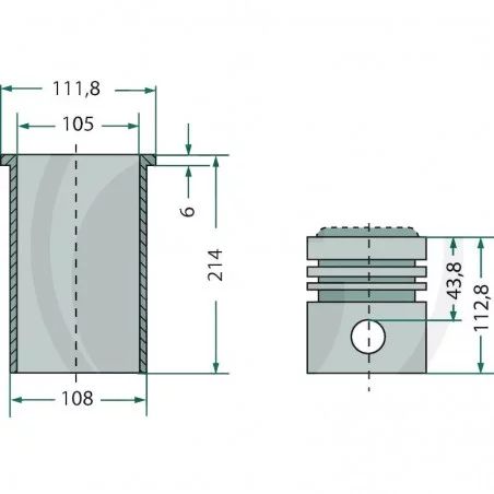 KIT DE REVISION MOTEUR D226-6 - MWM KIT DE REVISION MOTEUR D226-6 - MWM