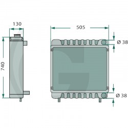 RADIATOR FOR DEUTZ
