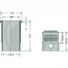 KIT COMPLETO CANNA PISTONE PER STEYR KIT COMPLETO CANNA PISTONE PER STEYR