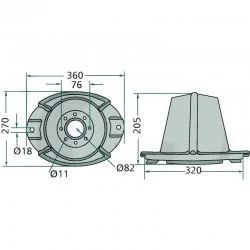 DISQUE DE COUPE POUR KRONE