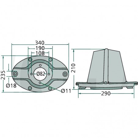 DISQUE DE COUPE POUR KRONE