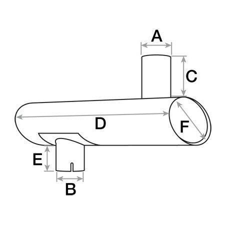 HORIZONTALER AUSPUFF