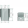 SAME 1000-4AT COMPLETE PISTON LINER KIT