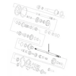 PTO CLUTCH SHAFT