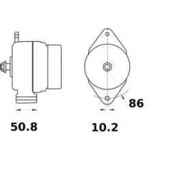 ALTERNATEUR 14V 95A