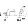 ISKRA STARTER 12V 3.1KW ISKRA STARTER 12V 3.1KW