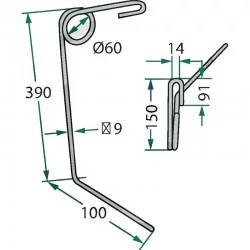 CAÍDA DE SEMILLA DELANTERA