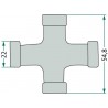 CROISILLON DE CARDAN F21 22 X 54.8 MM