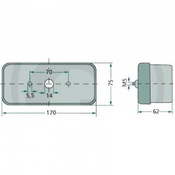 RIGHT AND LEFT SIDE LIGHT AND INDICATOR