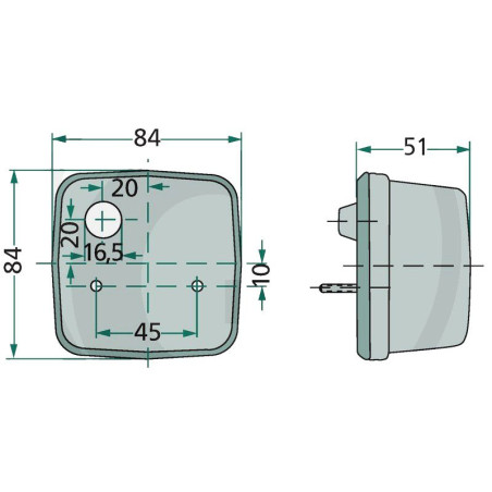 TAIL LIGHT AND RIGHT AND LEFT INDICATOR