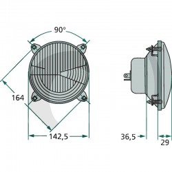 RIGHT AND LEFT MAIN HEADLIGHT
