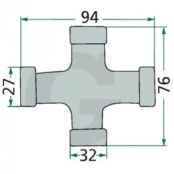 CROISILLON DE CARDAN F248 GRAND ANGLE
