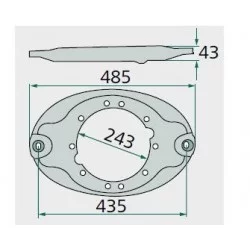 DISQUE DE COUPE POUR KUHN