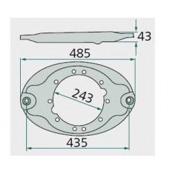SCHNEIDSCHEIBE FÜR KUHN