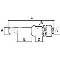 PITON DE PARAFUSO CATEGORIA 1