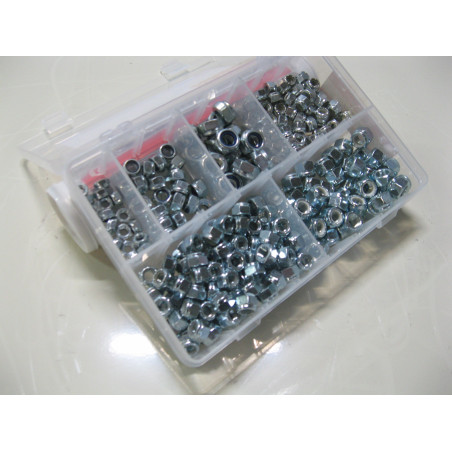 ASSORTIMENT D'ECROUS AUTOBLOQUANTS