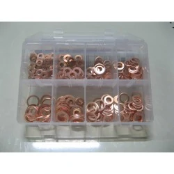 ASSORTIMENTS DE RONDELLES EN POUCE CUIVRE 