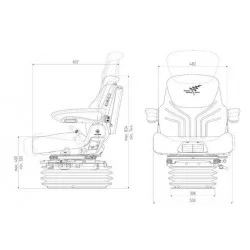 ASSENTO GRAMMER "DDS DINÂMICO"