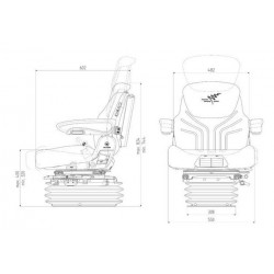 GRAMMER "DYNAMIC DDS" SITZ