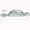 BARRE DE POUSSEE HYDRAULIQUE 36 X 3 MM 666/906 BARRE DE POUSSEE HYDRAULIQUE 36 X 3 MM 666/906