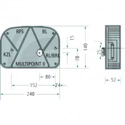 LUCE POSTERIORE SINISTRA
