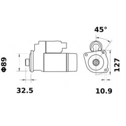 ISKRA 12V 4.2W STARTER