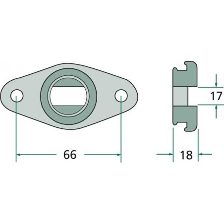 GUIDE DOIGT ESCAMOTABLE POUR JOHN DEERE