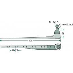 TESTA DELLA LAMA PER JOHN DEERE