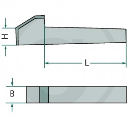CLAVETTE A TALON 6X6X30
