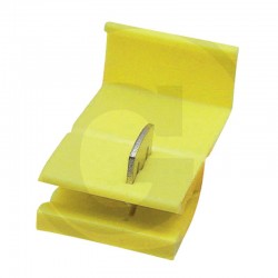 SPINA TERMINALE GIALLA 2,5 MM²