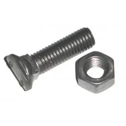 BOULON TETE OVALE COLLET CARRE 10 X 38 (BOITE DE 50)