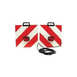 JEU DE PLAQUES DE SIGNALISATION COMPLET ( PRECABLAGE + ECLAIRAGE )