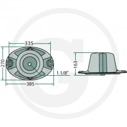 DISQUE DE COUPE POUR KUHN
