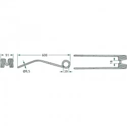 DENT D'ANDAINEUR POUR FELLA