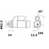 DEMARREUR 12V 3KW DEMARREUR 12V 3KW